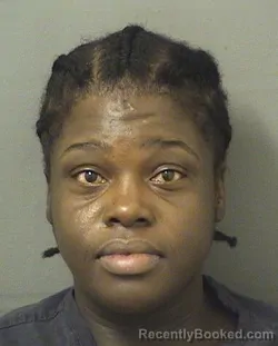 Mugshot of Denesha Breshawn West booked in Palm Beach County, Florida on August 28, 2026