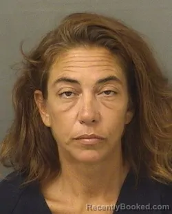 Mugshot of Kate Leary Faroni booked in Palm Beach County, Florida on August 28, 2026