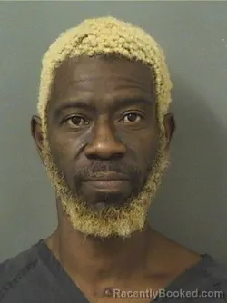 Mugshot of James Ottis J Herrington booked in Palm Beach County, Florida on August 28, 2026