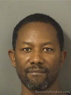Mugshot of George Smith booked in Palm Beach County, Florida on August 28, 2026