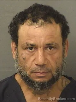 Mugshot of Leo Rene Bazan booked in Palm Beach County, Florida on August 28, 2026