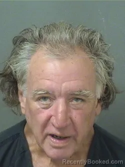 Mugshot of John Frederick Grummel booked in Palm Beach County, Florida on August 28, 2026