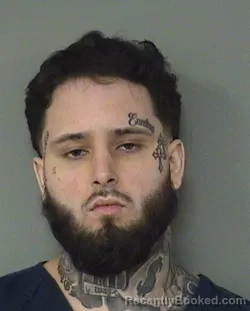 Mugshot of Isaiah Espreo booked in Palm Beach County, Florida on August 28, 2026