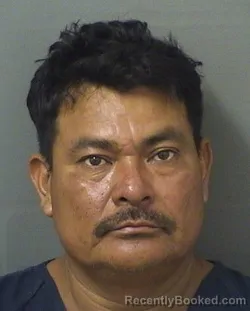 Mugshot of Carlos Perezarbaiza booked in Palm Beach County, Florida on August 28, 2026