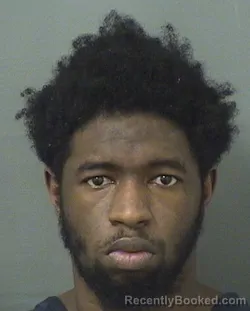 Mugshot of Devion Denard Bowles booked in Palm Beach County, Florida on August 28, 2026
