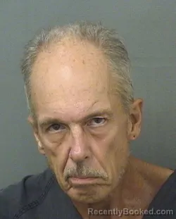 Mugshot of Charles Hicks booked in Palm Beach County, Florida on August 28, 2026