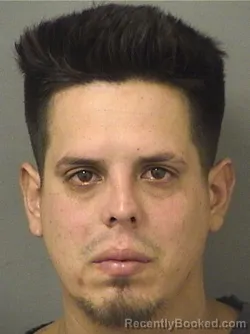 Mugshot of Armando Gonzalezfelices booked in Palm Beach County, Florida on August 29, 2026