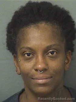 Mugshot of Shaquavia Talonda Jackson booked in Palm Beach County, Florida on August 29, 2026
