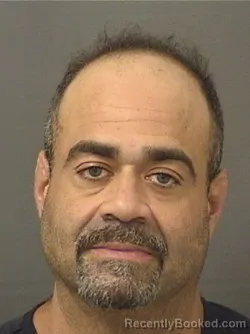 Mugshot of Alex Lopez booked in Palm Beach County, Florida on August 29, 2026