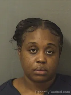 Mugshot of Manoucheka Charles booked in Palm Beach County, Florida on August 29, 2026