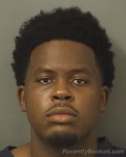 Mugshot of Malik Lanard Mcgraw booked in Palm Beach County, Florida on August 29, 2026