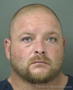Mugshot of Nicholas Ryan Woosley booked in Palm Beach County, Florida on August 29, 2026