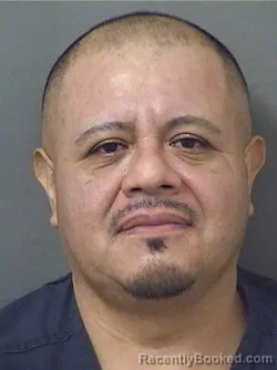 Mugshot of Gerardo James booked in Palm Beach County, Florida on August 30, 2026
