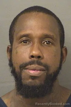 Mugshot of Kerry Lamont J Lowery booked in Palm Beach County, Florida on August 30, 2026