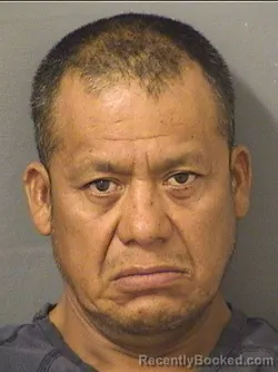 Mugshot of Gonzalog Gonzalezarevalo booked in Palm Beach County, Florida on August 30, 2026