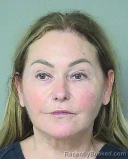 Mugshot of Jane Wareham booked in Palm Beach County, Florida on August 30, 2026