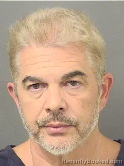 Mugshot of Gerald Joseph Laurino booked in Palm Beach County, Florida on August 31, 2026