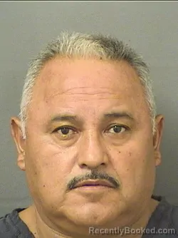 Mugshot of Mauro Lopez booked in Palm Beach County, Florida on August 31, 2026