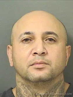 Mugshot of Angel Seda booked in Palm Beach County, Florida on August 31, 2026