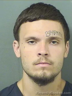 Mugshot of Michael Leonardo Mccracken booked in Palm Beach County, Florida on August 31, 2026