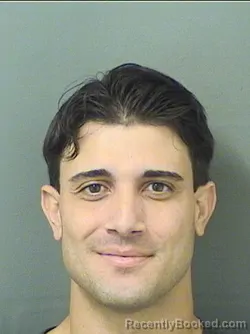 Mugshot of Christian Jeffrey Bingo booked in Palm Beach County, Florida on August 31, 2026