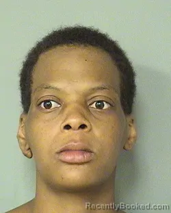 Mugshot of Willisha Edkeria Fitzgerald booked in Palm Beach County, Florida on August 31, 2026