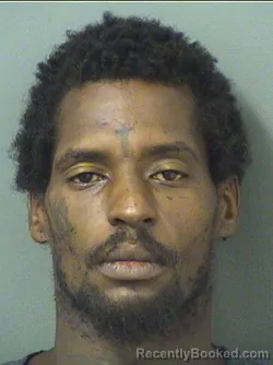 Mugshot of Satchal Macon Rivers booked in Palm Beach County, Florida on August 31, 2026