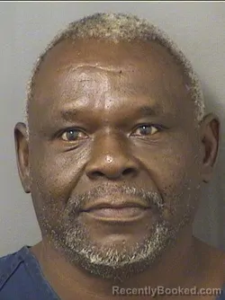 Mugshot of James Albert Bell booked in Palm Beach County, Florida on August 31, 2026