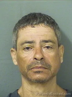 Mugshot of Ramon L Santiagoortiz booked in Palm Beach County, Florida on September 1, 2026