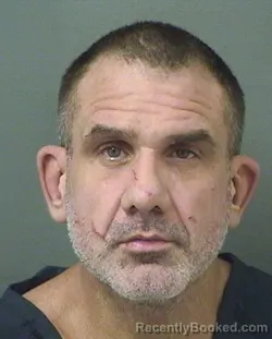 Mugshot of Thomas J Fiorini booked in Palm Beach County, Florida on September 1, 2026