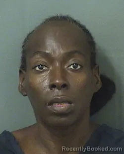 Mugshot of Fiona Rema Leslie booked in Palm Beach County, Florida on September 1, 2026