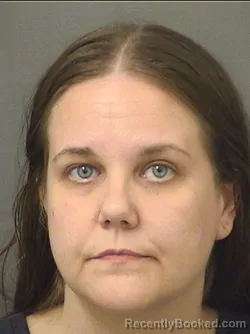 Mugshot of Leah Jo Leakins booked in Palm Beach County, Florida on September 1, 2026