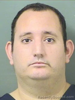 Mugshot of Timothy Gerard Cote booked in Palm Beach County, Florida on September 1, 2026