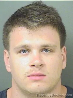 Mugshot of Dylan Thomas Murphy booked in Palm Beach County, Florida on September 1, 2026