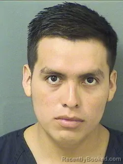 Mugshot of Esvin Gerardo Perezgarcia booked in Palm Beach County, Florida on September 1, 2026