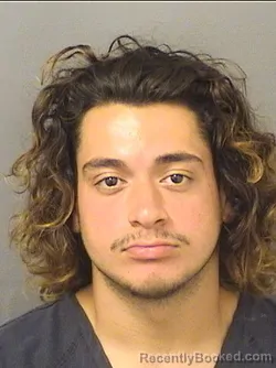 Mugshot of Adam Francisco Colon booked in Palm Beach County, Florida on September 2, 2026