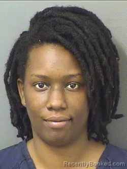 Mugshot of Sarah Bastien booked in Palm Beach County, Florida on September 2, 2026