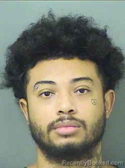 Mugshot of Tleik Adrian Carbajal booked in Palm Beach County, Florida on September 2, 2026