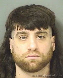 Mugshot of Erik Alexander Espinosa booked in Palm Beach County, Florida on September 2, 2026