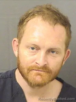 Mugshot of Ryan James Sexton booked in Palm Beach County, Florida on September 2, 2026