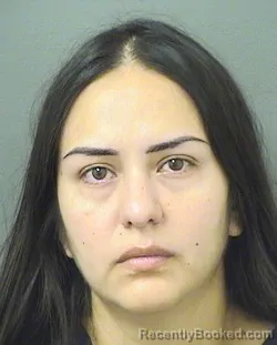 Mugshot of Karina Romeroperez booked in Palm Beach County, Florida on September 2, 2026