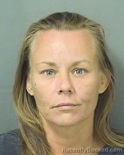 Mugshot of Candis Warner booked in Palm Beach County, Florida on September 2, 2026