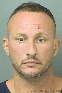 Mugshot of Robert Allen Rodriguez booked in Palm Beach County, Florida on September 2, 2026