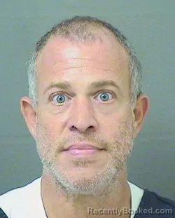 Mugshot of Jonathan Zuckerberg booked in Palm Beach County, Florida on September 2, 2026