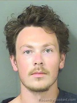 Mugshot of Isaac Whitford booked in Palm Beach County, Florida on September 3, 2026