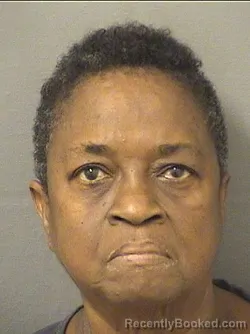 Mugshot of Ginah Pouponneau booked in Palm Beach County, Florida on September 3, 2026