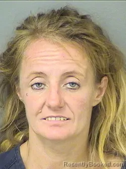Mugshot of Kristina Baker booked in Palm Beach County, Florida on September 3, 2026