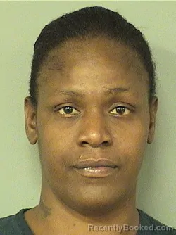 Mugshot of Natasha Anita Douglas booked in Palm Beach County, Florida on September 3, 2026