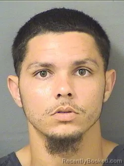 Mugshot of Esteban Samuel Correamartinez booked in Palm Beach County, Florida on September 3, 2026