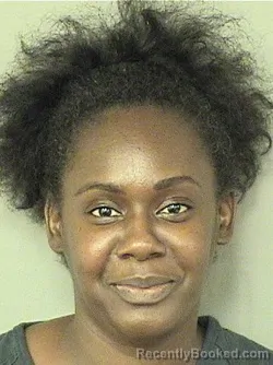 Mugshot of Turkeshia Shyterria Rhett booked in Palm Beach County, Florida on September 3, 2026